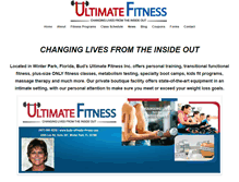 Tablet Screenshot of buds-ultimate-fitness.com